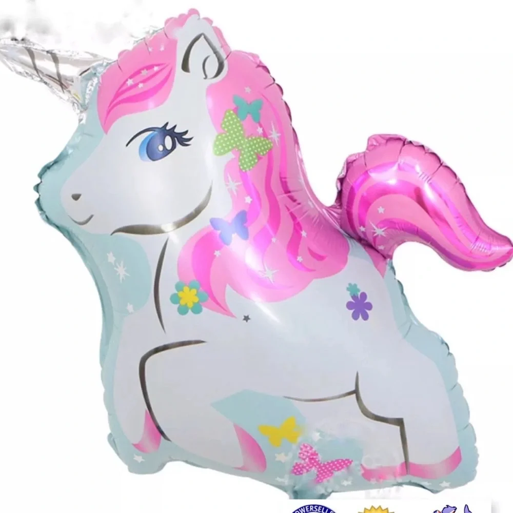Unicorn foil balloon‎ party decoration